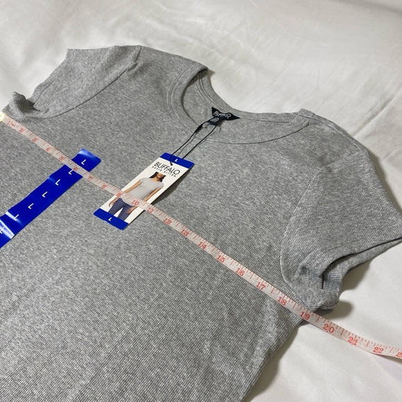 NWT Buffalo David Bitton Ribbed T-Shirt - Picture 10 of 14